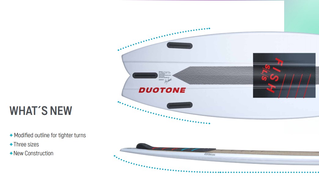 Planche de surfkite Duotone FISH SLS 2021